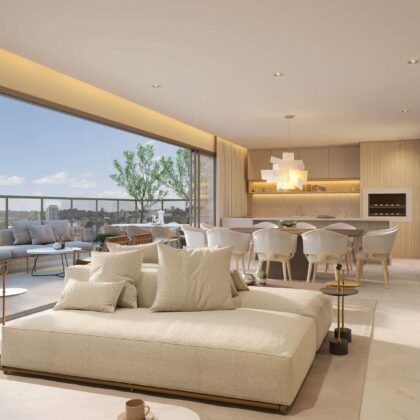 Imagem do imovel Ágon Residence | Apartamento 3 Quartos (1 Suíte), no Água Verde | 129,6m²